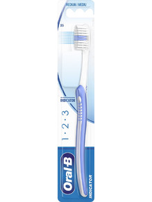 Oral-B 1-2-3 Indicator Medium 35 Πορτοκαλί