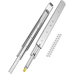 VEVOR 1 ζεύγος συρταριών 16-60 ιντσών με ρουλεμάν soft-close, πλήρης επέκταση