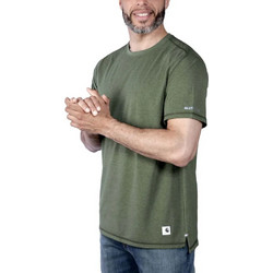 Ανδρικό T-Shirt Αθλητικό Πράσινο Carhartt - Πράσινο