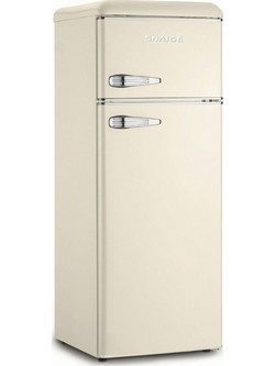 Snaige FR27SM-PRC30F3 Retro Δίπορτο Ψυγείο 252lt Υ172.5xΠ56xΒ63cm Μπεζ