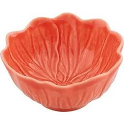 Mπωλ Kεραμικό Flora Πορτοκαλί Mικρό Bordallo Pinheiro (12x6 cm)