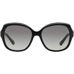 Vogue VO2871/S W44/11 Γυναικεία Γυαλιά Ηλίου Oversized Κοκάλινα Μαύρα με Μαύρο Φακό