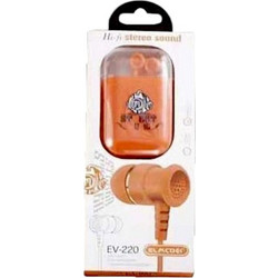 EV-220 Handsfree In-Ear 3.5mm Orange
