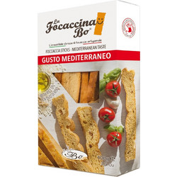 Κριτσίνια Ιταλικά Φοκάτσα La Focaccina Bo Gusto Mediterraneo 100g