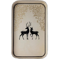Δίσκος Les Ottomans Iron Tray Reindeers
