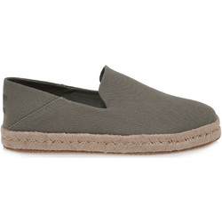 Ανδρική Εσπαντρίγια με Ψάθα Σε Χρώμα Χακί TOMS 10020071 SANTGO