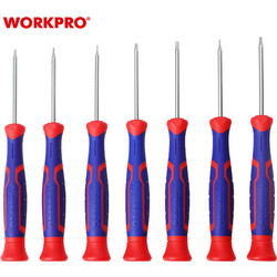 ΚΑΤΣΑΒΙΔΙΑ TORX ΣΕΤ 7τμχ ΑΚΡΙΒΕΙΑΣ WP200510 WORKPRO (PROFI) (ΚΑΡΤΕΛΑ)