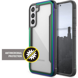 X-Doria Raptic Shield Pro - Case For Samsung Galaxy S22+ 5G (Antimicrobial Protection) (Iridescent) - (463133)