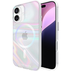 Case-Mate Soap Bubble MagSafe - Case for iPhone 16 (Iridescent) - (CM054330)
