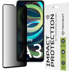 Techsuit 111D Full Privacy Glue Tempered Glass (Xiaomi Redmi A3)