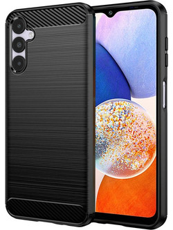 Techsuit - Carbon Silicone - Samsung Galaxy A14 4G / A14 5G - Black