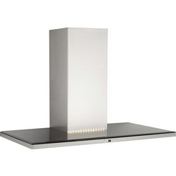 Davoline Slim Plus IX-BL Απορροφητήρας Καμινάδα-Τζάκι 60cm Inox Μαύρος