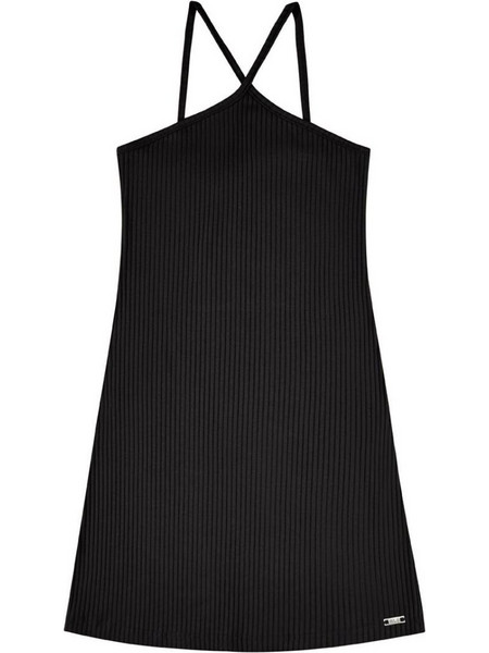 Φόρεμα μακό ριμπ κορίτσι Gloss-0501-31830-Black