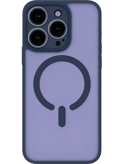 ObaStyle Semiclear Ματ Θήκη MagSafe για iPhone 14 Pro Max - Μπλε Σκούρο