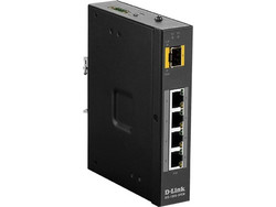 D-Link DIS-100G-5PSW Unmanaged L2 Switch με 4 Θύρες Ethernet 1Gbps και 1 SFP Θύρα