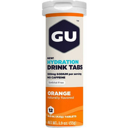 GU Hydration Drink Orange 12 Αναβράζοντα Δισκία