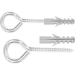 Σετ Βίδες Θηλιές με Βύσματα 6τεμ 5mm HWSPK5022 Ingco