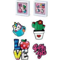Lebez Set Joy Pins Κονκάρδες Pretty Girl
