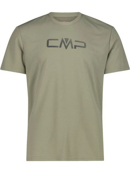 ΜΠΛΟΥΖΑΚΙ CMP Men's Round Neck T-shirt with CMP Logo Sage