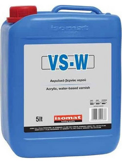 Isomat VS-W Βερνίκι Επιφάνειας Κονιαμάτων Νερού 5lt