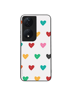 Sonique Heart Series Θήκη (Honor 90 Smart 5G / Honor X7b) Λευκό 02