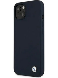 BMW Etui BMHCP13SSILNA iPhone 13 mini 5,4'' granatowy/navy hardcase Silicone Signature - (BMW000421-0)