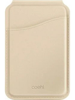 UNIQ Coehl Esme Magnetic Wallet with Mirror and Stand Cream - (Uni001137-0)