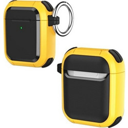 Beline Solid Cover Θήκη για Apple AirPods 1 / 2 Κίτρινη