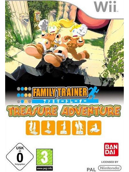 Family Trainer Treasure Adventure Wii