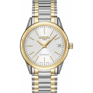 Roamer Γυναικείο Ρολόι με Ασημί Μεταλλικό Μπρασελέ R508856471551