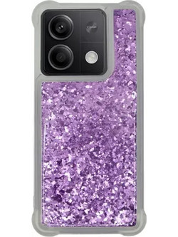 Vivid Liquid Glitter Back Cover Purple (Xiaomi Redmi Note 13 5G)
