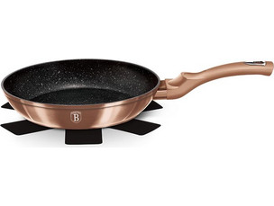 Berlinger Haus Rosegold Collection BH-1508N Τηγάνι Αλουμινίου Αντικολλητικό Μαρμάρινη Επίστρωση 20cm