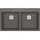 Franke Centro 620-39-39 Ένθετος Νεροχύτης Inox Stone Grey 86x50cm