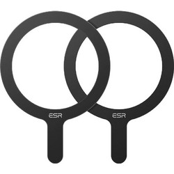 ESR Magnetic Ring 2τμχ Black Universal HaloLock