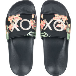 Roxy Γυναικείες Παντόφλες Καλοκαιρινές Μαύρες ARJL100679-0BG