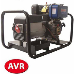 Γεννήτριες πετρελαίου 380 Volt-8,5 KVA Ιταλίας AVR με κινητήρα 11,6hp με μίζα