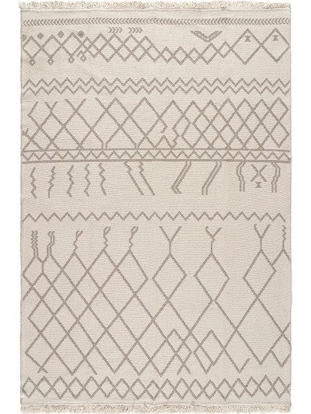 Beauty Home Duo Art Χαλί Ορθογώνιο Καλοκαιρινό Βαμβακερό 160x230cm 9249