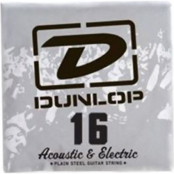 Dunlop Χορδή Ηλεκτρικής / Ακουστικής Κιθάρας Plain Steel 16"
