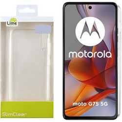 Lime Slimclear TPU Θήκη Διαφανής (Motorola Moto G75 5G 6.78in)