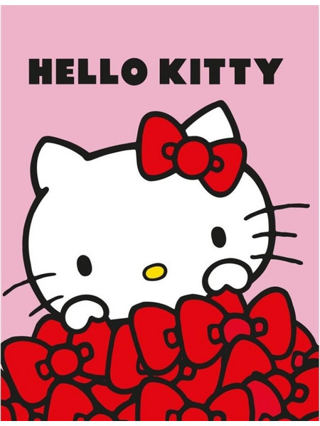 HELLO KITTY - Flanel Blanket 130x160cm