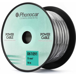 Καλώδιο ρεύματος 15mm/5AVG (10m γκρι) - 06.109.1 Phonocar