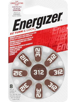 Energizer Zinc Air 312 8τμχ