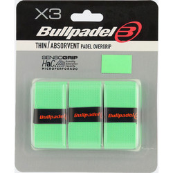Bullpadel GB-1705 Padel Overgrip x 3 Neon Green