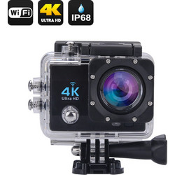 WiFi Waterproof Sports Action Camera 4K Ultra HD 16MP 2" LCD Display HDMI