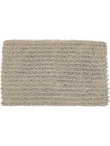 Ταπέτο μπάνιου 50 χ 80 εκ. Estia Shaggy 02-20750 | Taupe