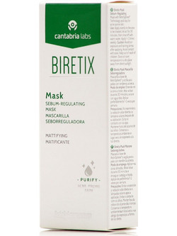 Cantabria Labs Biretix Κρεμώδης Μάσκα Προσώπου για Ακμή με Άργιλο 25ml