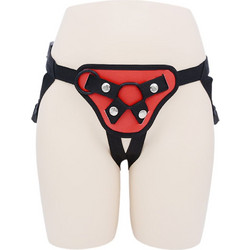 Strap On Belt Harness Red