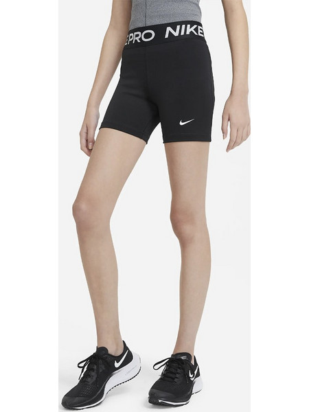 Nike Pro Παιδικό Biker Shorts - Ποδηλατικό Κολάν - Ποδηλατικό Κολάν DA1033-010 BLACK/WHITE