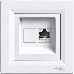 Schneider Asfora Πρίζα πληρ RJ45 cat6 U/UTP Μονή EPH4700121