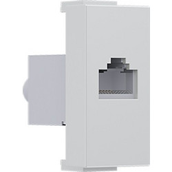 MODYS ΠΡΙΖΑ ΔΙΚΤΥΟΥ ΙΒΟΥΑΡ 1 ΣΤ. RJ45 CAT.6 ΜΕ ΘΩΡΑΚΙΣΗ IP20 ACA - 10101312231